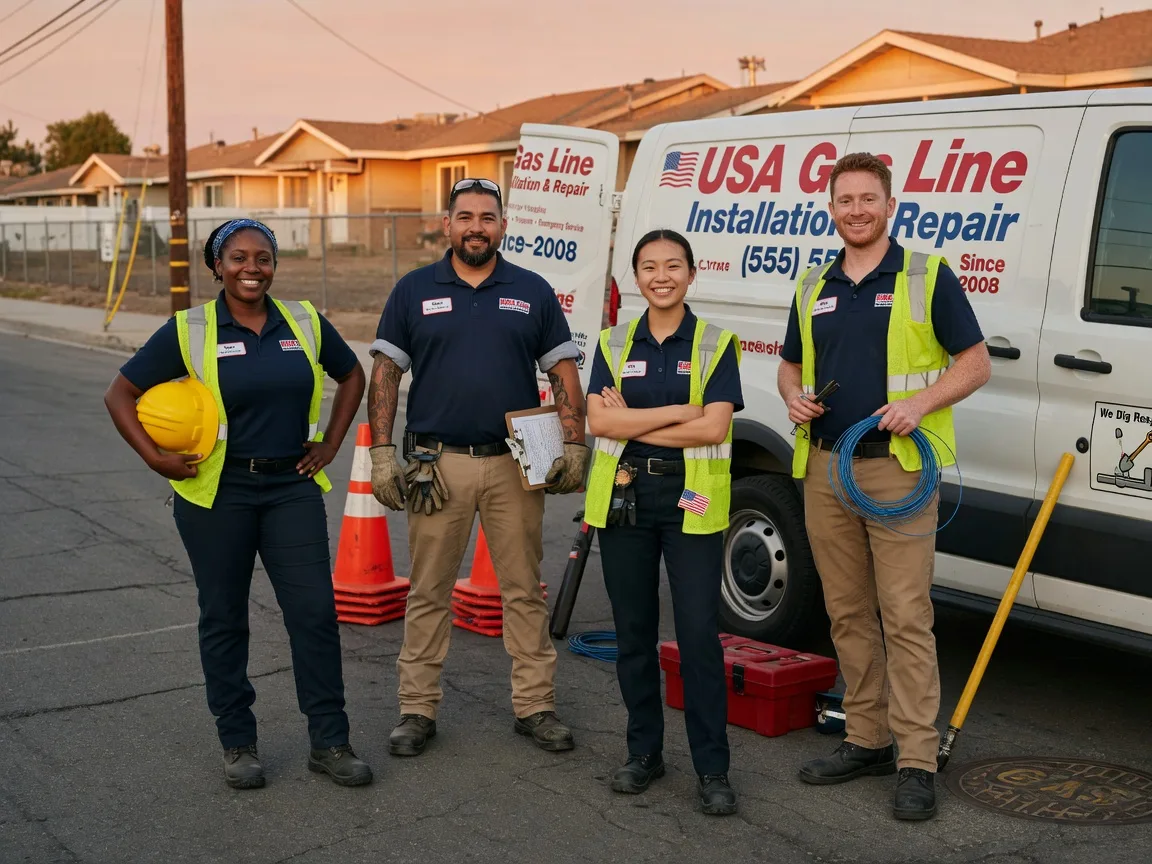 Gas Line Installation company in Pleasant Plains, AR